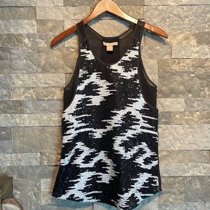 Hype sequin woman top size small